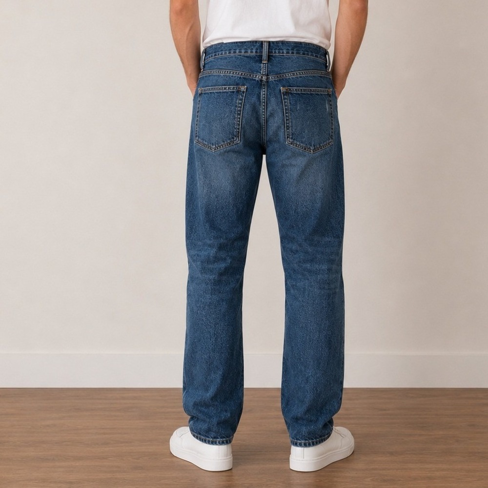Wrangler Twenty Xtreme Relaxed Fit Straight Leg Denim 38x34 Jeans Gorpcore Work